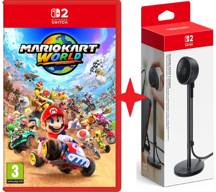 Mario Kart World + Lote de Cámara Soft