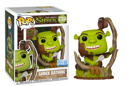 Funko Pop Shrek - Shrek bañándose (exclusivo) 9 cm