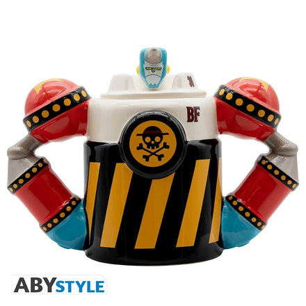 Op Franky Iron Pirate Shogun 3d Tazza Tazza Abystyle Studio