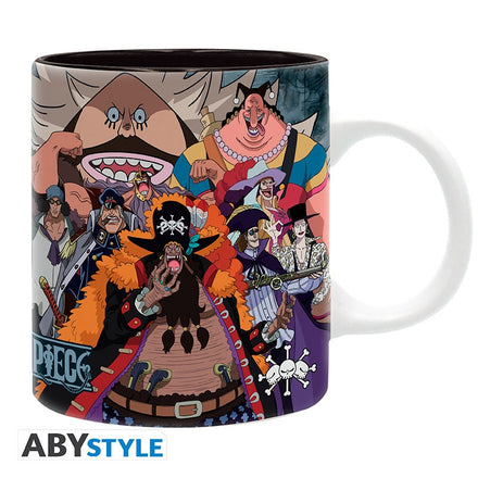 One Piece - Taza - 320 ml - Piratas de Barbanegra - Subli - Caja