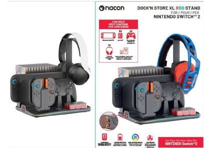 NACON Multich DockStat 4 JoyCon Switch 1e2 + stand acces