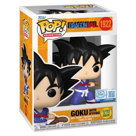 FUNKO POP Animation: Dragon Ball - 1922 Goku (GITD) (Exclusivo) 9 cm