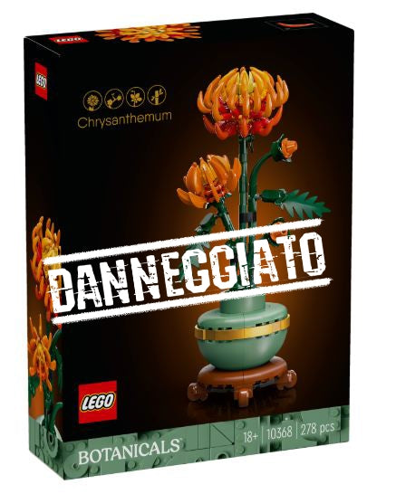 Lego 10368 Botanicals - Crisantemo (scatola Danneggiata)