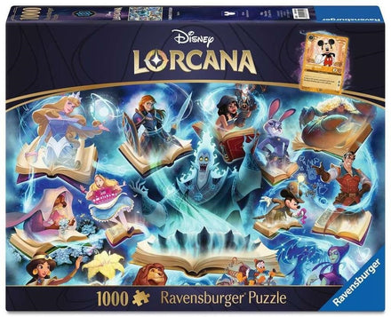 RAVENSBURGER LORCANA Glimmers of the Realm : Sapphire 1000 pz
