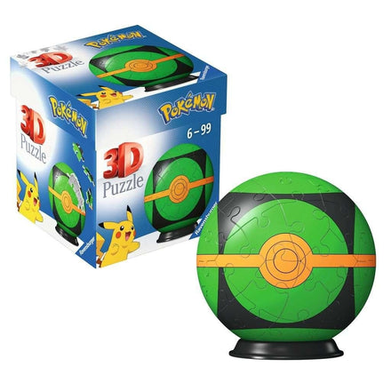 Pokémon 3d Puzzle Pokéballs: Dusk Ball (55 Pezzi) Ravensburger