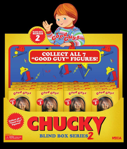 Chucky Good Guy S2 Blind Display (12) Action Figura Neca