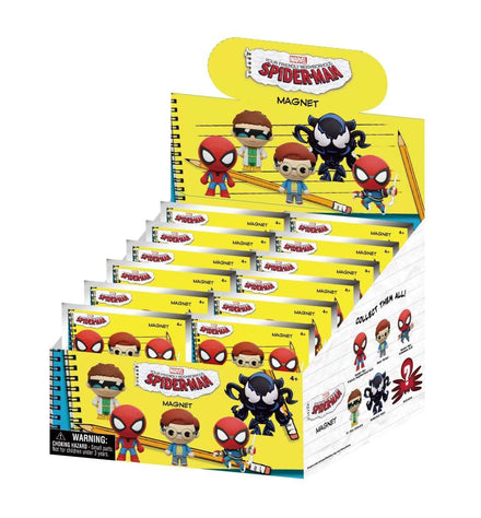 Spider Man Friendly Magneti Blind Box(12 Magneti Monogram