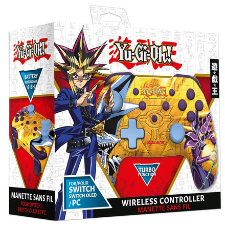 Yu-Gi-Oh! - Wireless Controller for Switch ans PC Dark Magician vs Blue-Eyes White Dragon