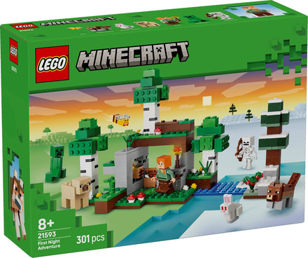 Lego 21593 Minecraft - La aventura de la primera noche