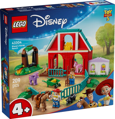 LEGO 43304 DISNEY Pixar - Il ranch dei cavalli di Blaze V29