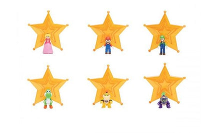 Jakks Pacific Super Mario Galaxy Surtido de Mini Figuras con Accesorio Basic 12 Piezas