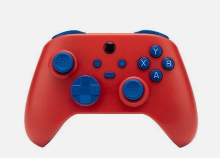 QUBICK Wireless Controller Aero Red & Blue (Switch 2,Switch,Pc)