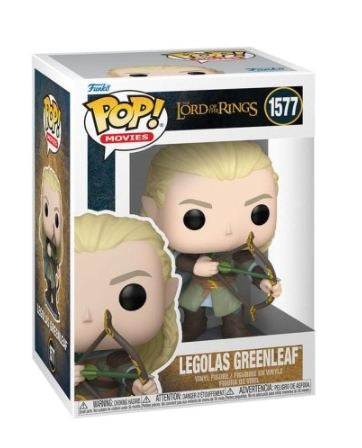 Funko Pop Lord Of The Ring - 1577 Legolas 9 Cm (damaged Box)