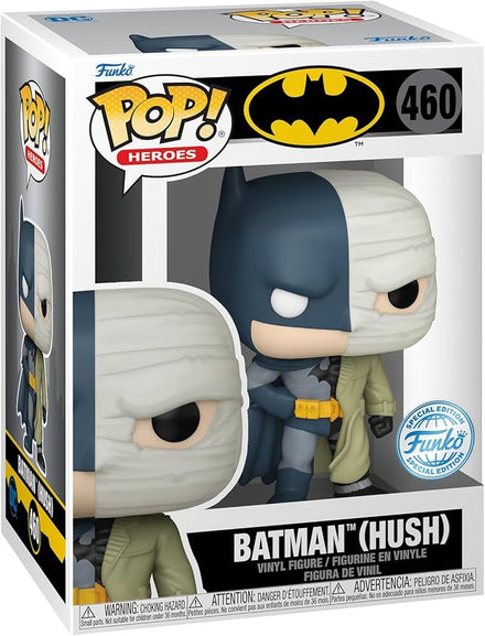 Funko Pop Dc Comics - 460 Batman Hush (exclusive, Possibile Allocazione) 9 Cm (damaged Box)
