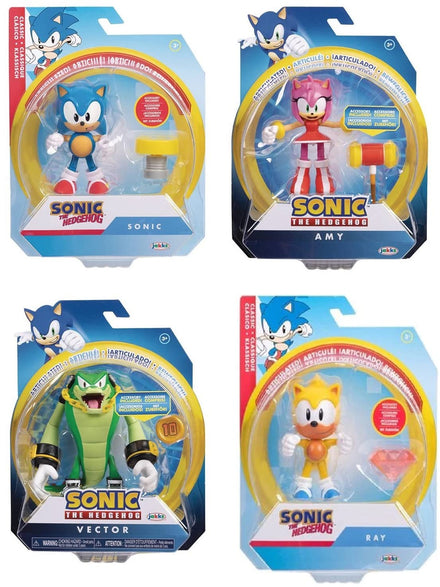 Figura de acción serie 10 - Sonic The Hedgehog - 10 cm (surtidos)