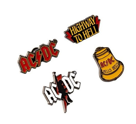 ERIK. SET DE 4 PINS AC/DC