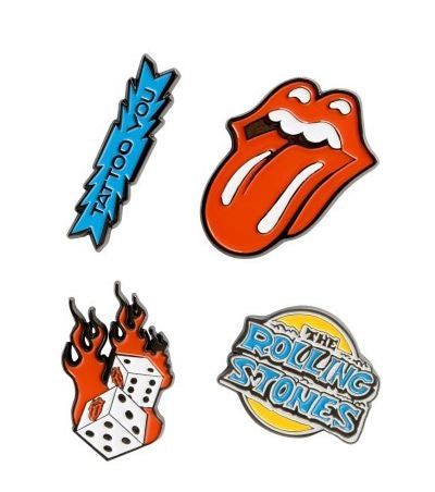 Rolling Stones 4-pin set