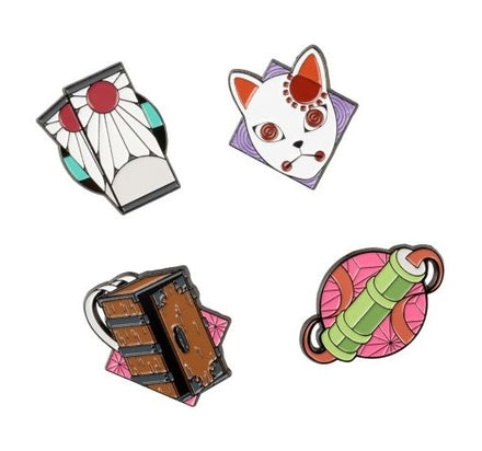 ERIK. SET OF 4 DEMON SLAYER PINS