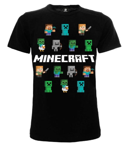 T - Shirt Minecraft Personaggi L