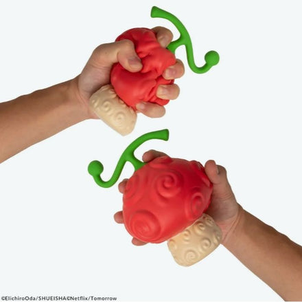ONE PIECE HUMAN-HUMAN FRUIT SQUISHY Stress Reliever CINEREPLICAS