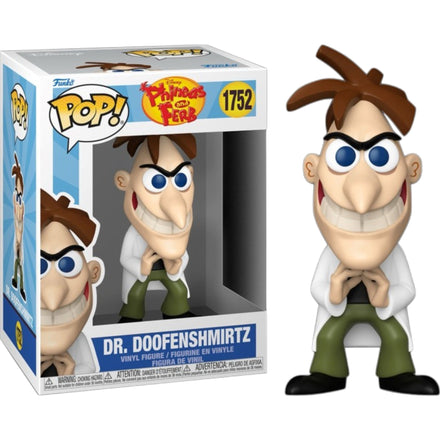 POP figure Disney Phineas And Ferb Dr. Doofenshmirtz