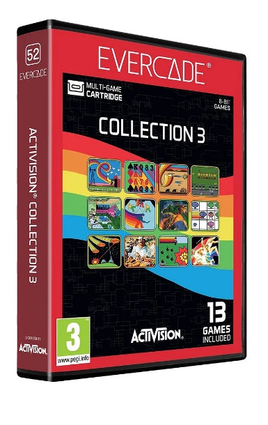 BLAZE Evercade Activision Collection 3 - Compatible with Evercade and Super Pocket hardware