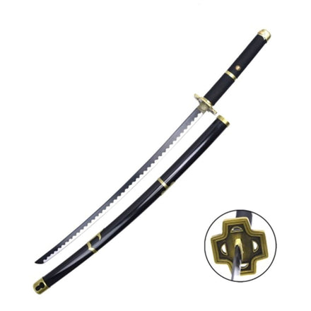 Pág - 510 - 3 - Art - Katana Op Negra - Bambú 103cm