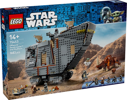 LEGO 75453 STAR WARS - Sandcrawler e Mudhorn Offworld