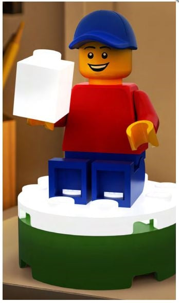 Original LEGO Icon Mini-Figure Lamp - Paladone