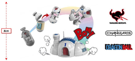 Dragon Ball Changearts Hoipoi Capsule No1 Capsule House figure 11cm
