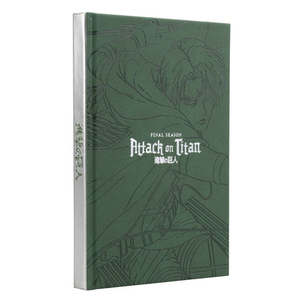 Libreta premium A5 de Attack on Titan