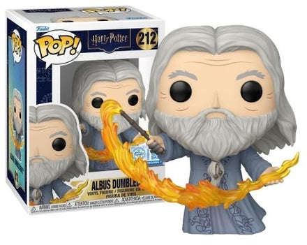 Funko POP! Vinyl (Exc) Albus Dumbledore (Flames) - Harry Potter
