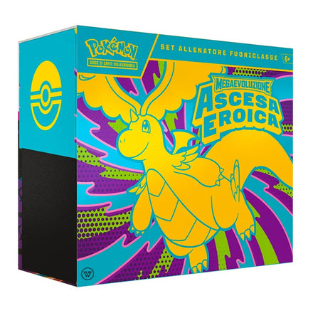 Pokemon ETB Megaevoluzione Ascesa Eroica Set Allenatore Fuoriclasse