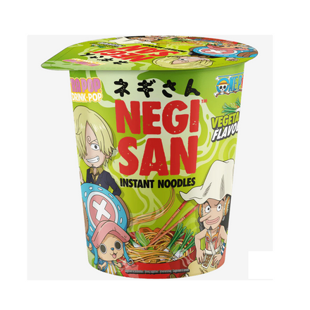 One Piece Noodles – Sanji, Usopp y Chopper – Sabor verduras picantes (65g)