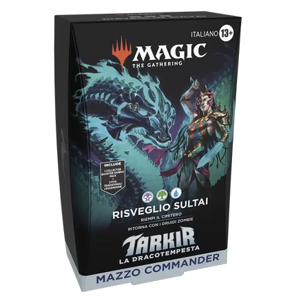 Magic the Gathering - Tarkir La Dracotempesta - Mazzo Commander Risveglio Sultai ITA