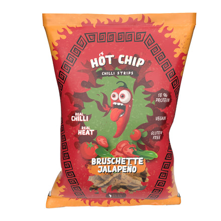 Hot Chip Strips Bruschette Jalapeno