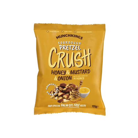 MunchKings Pretzel Crush – Honey, Mustard and Onion (125g)
