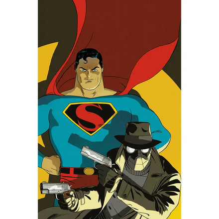 Spider-Man Noir & Superman - Variant Cover di Marcos Martin