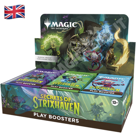 Magic: The Gathering - Secrets Of Strixhaven - Play Booster Box (30 Boosters) ENG