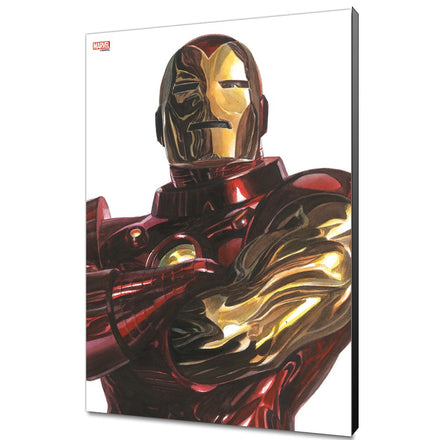 Alex Ross Iron Man Wood Panel Poster Semic