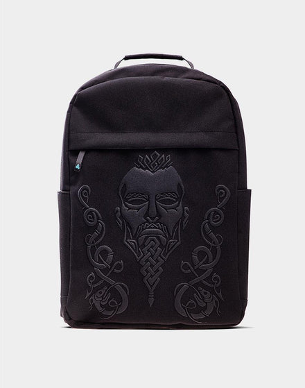 Assassin's Creed Valhalla - Mochila Negra Estampada Difuzed
