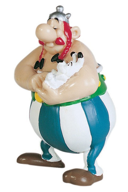 Asterix Figure Obelix with Dogmatix 8 cm
