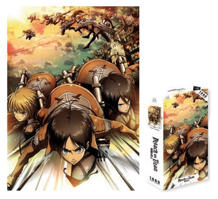 Attack On Titan: 1000-piece Puzzle Plastoy