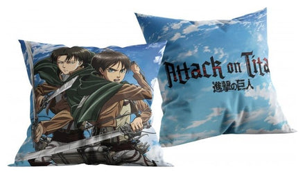 Cojín Attack On Titan Azul 40x40 Cm Halantex