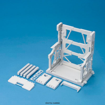BANDAI MODEL KIT SYSTEM BASE 001 WHITE ACCESSORI