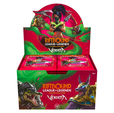 Riftbound: League of Legends - TCG – Vendetta - Expositor de sobres (24 sobres) – EN