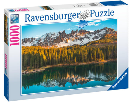 Ravensburger - Rompecabezas Lago de Carezza - 1000 piezas