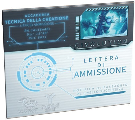 Civolution - Lettera di ammissione