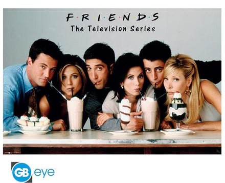 ABYSTYLE FRIENDS - Poster Maxi 91.5x61 :" Milkshake"