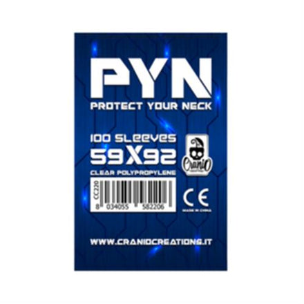 PYN - 100 FUNDAS PARA JUEGOS DE MESA - 59X92MM